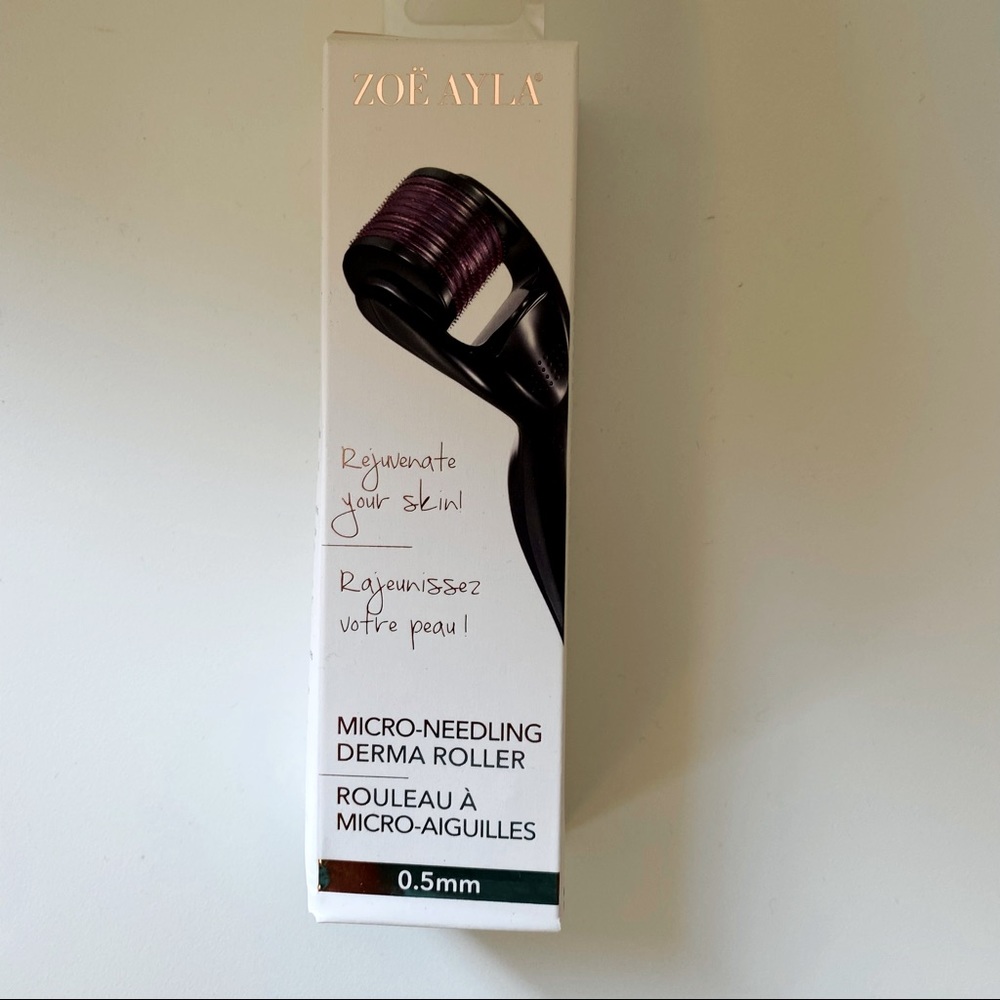 NIB micro needling derma roller Zoe Ayla, 0.5mm